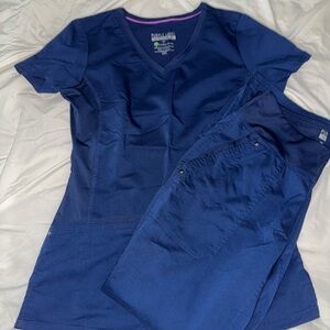 Purple label yoga scrubs